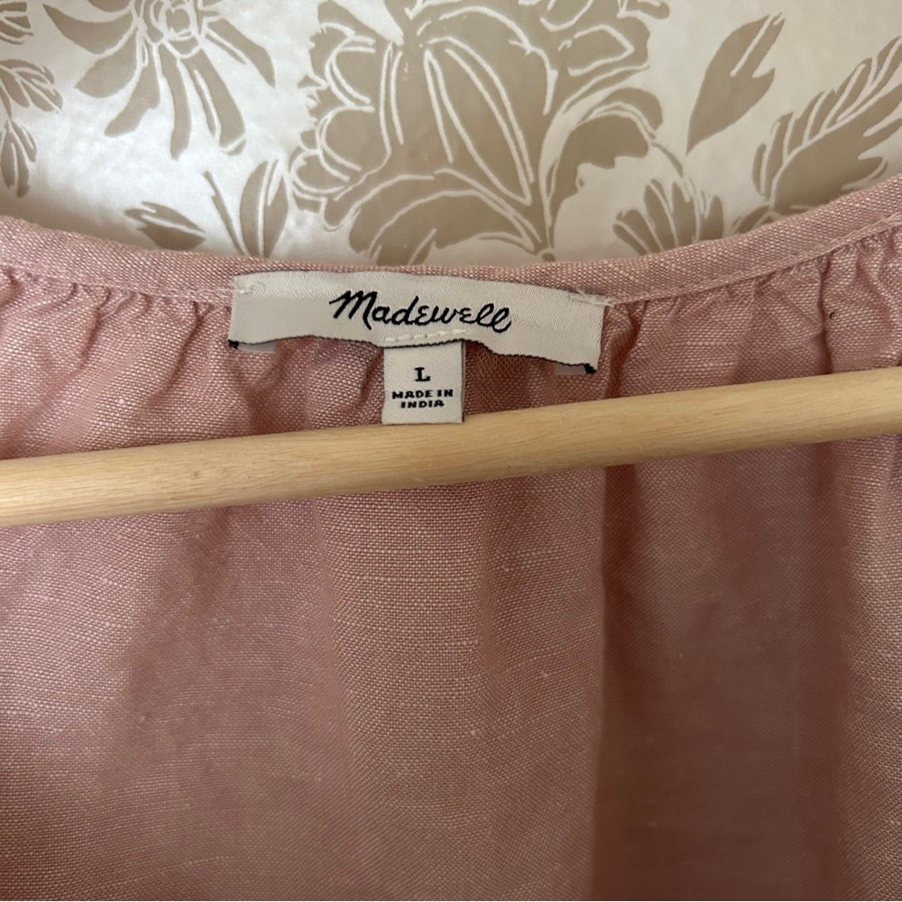Madewell Pink Mini Dress - Picture 7 of 8